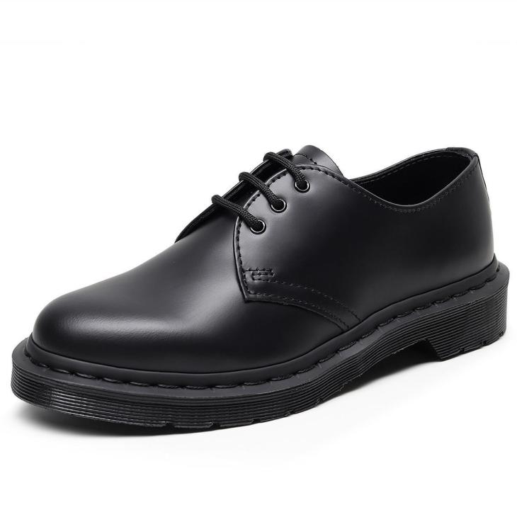 1461 Mono Smooth Leather Oxford Shoes  | Womens/ Mens  Oxfords Mens Black — Smooth Leather