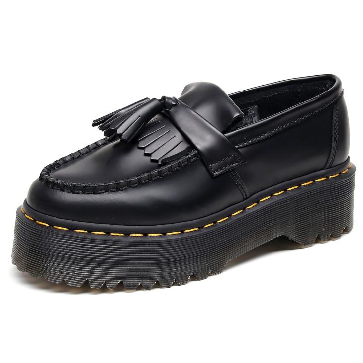 Adrian Yellow Silas Matthews Ambassador Leather Loafers  | Womens/ Mens  Loafers Loafers Black — Ambassador