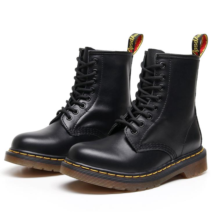 Crewson Classic Leather Everyday Boots  | Mens  Boots Boots BLACK