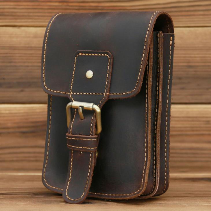 Leather Vertical Crossbody Bag  |   Bags & Backpacks Accessories Bags & Backpacks