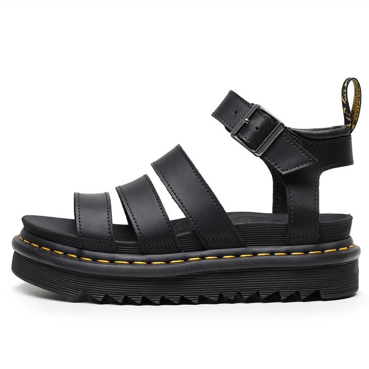 Nartilla Leather Gladiator Sandals  | Womens  Sandals Sandals Black — Hydro Leather