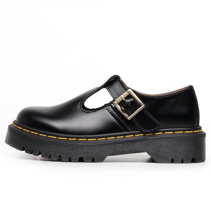 Polley Smooth Leather Mary Janes  | Womens  Mary Janes Mary Janes Black — Smooth Leather