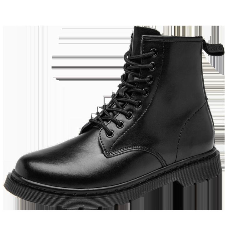 Vegan 1460 Bex Mono Lace Up Boots  | Mens  Platforms Boots Black — Felix Rub Off