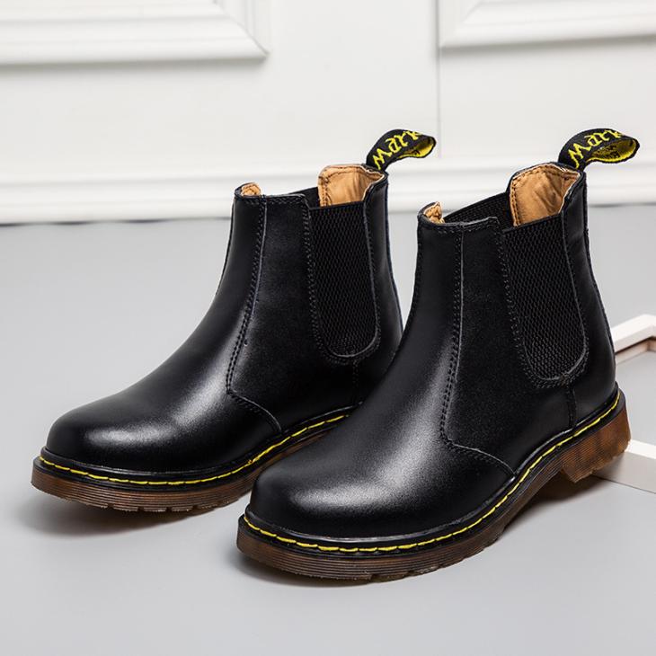 Youth 2976 Softy T Leather Chelsea Boots  | Kids  Boots Boots Black — Softy T