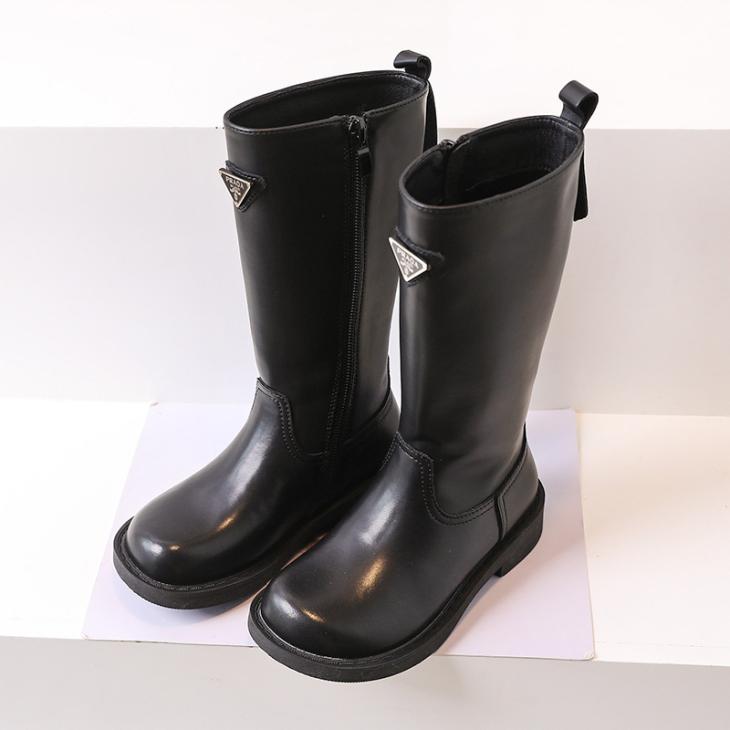 Junior Heart Nappa Patent Leather Pull-On Boots  | Kids  Boots Boots Boots